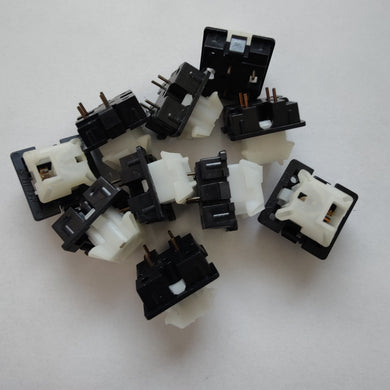 Hi-Tek 725 NMB White Linear (Space Invader) Switches - Teal Technik