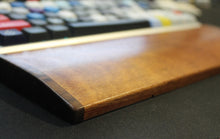 Load image into Gallery viewer, Saddle Wooden Wrist Rest - Teal Technik